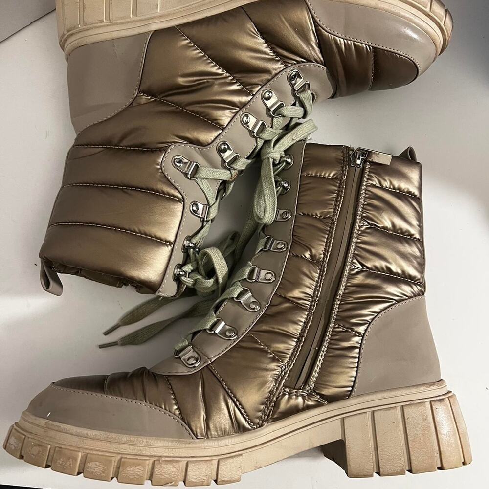 Vintage havana wilco puffer boots
